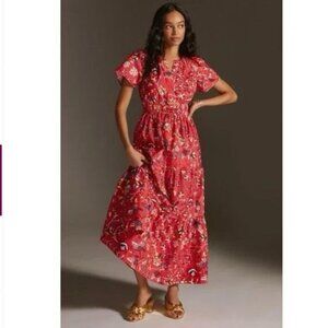 NWT Anthropologie The Somerset Maxi Dress